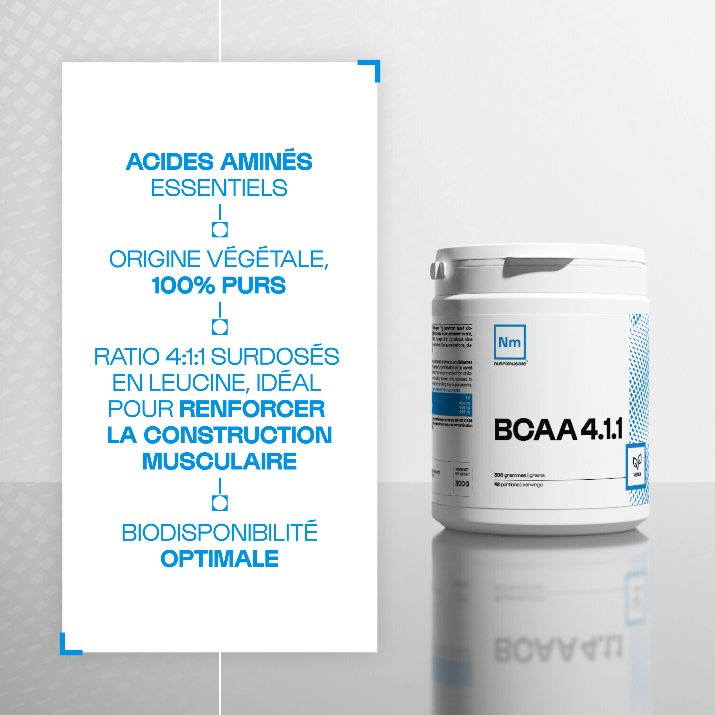 nutrimuscle-max-bcaa-4-1-1-g-lules-120-r-cup-ration image 2