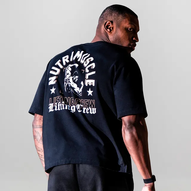 nutrimuscle-origins-tee-shirt-origins-coton-oversize image 1