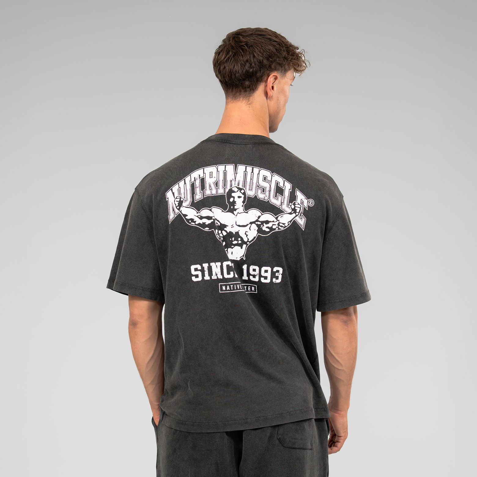nutrimuscle-reborn-tee-shirt-coton-bio-oversize-taille-m image 1