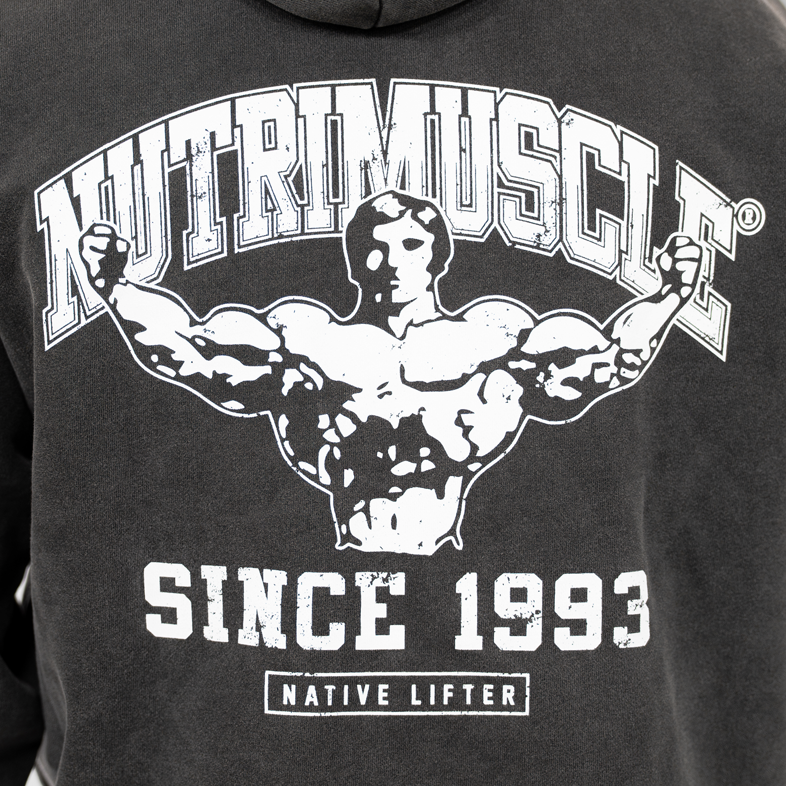 nutrimuscle-reborn-hoodie-sweat-capuche-m-coton-bio-oversize image 2
