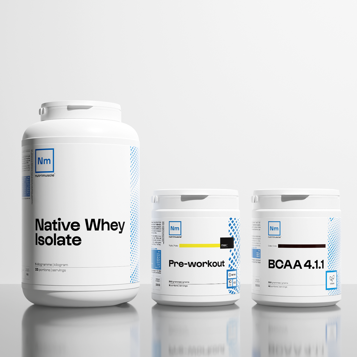 nutrimuscle-max-pack-powerlifting-whey-pr-workout-bcaa image 1
