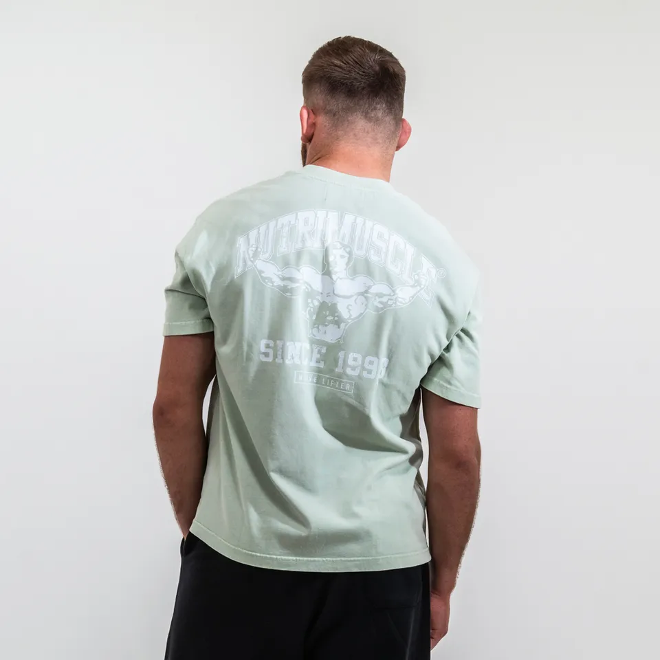 nutrimuscle-reborn-tee-shirt-pistache-m-coton-bio image 1