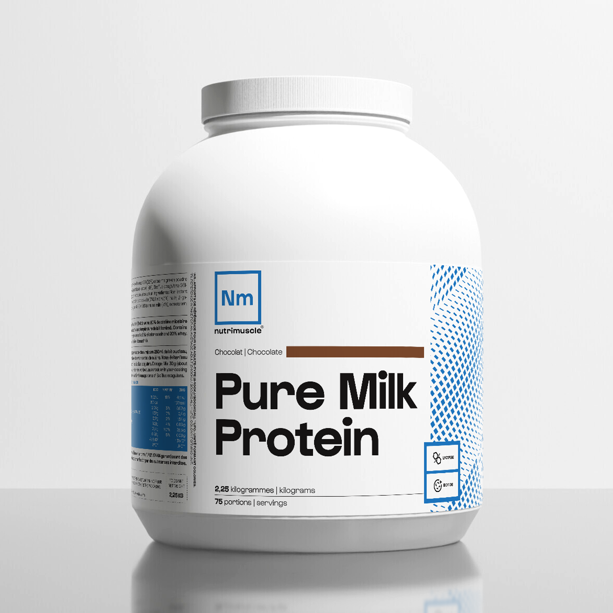 nutrimuscle-max-pure-milk-protein-chocolat-1-kg-cas-ine image 7