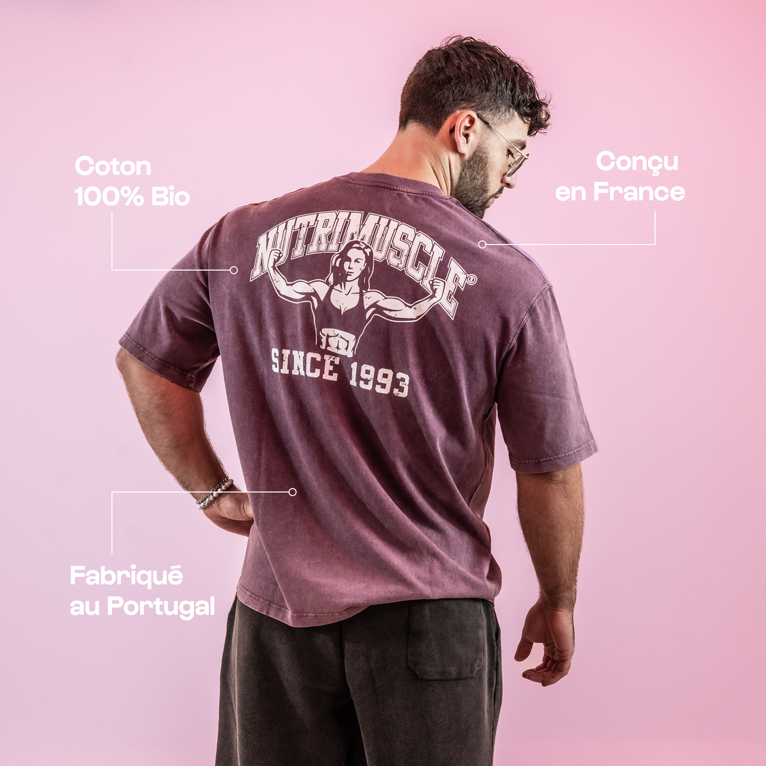 nutrimuscle-origins-tee-shirt-reinvented-coton-bio-m image 3