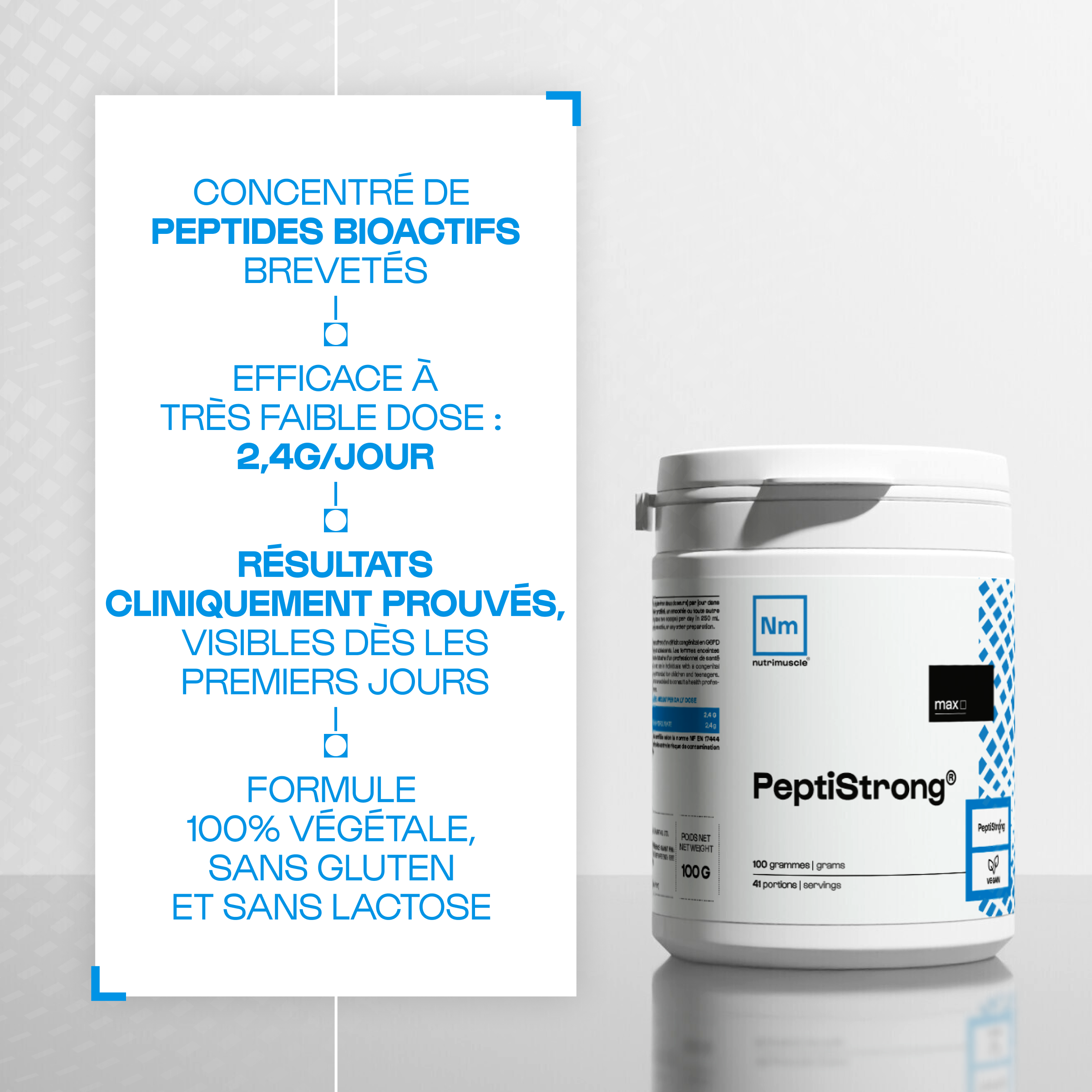 nutrimuscle-max-peptistrong-poudre-v-g-tale-100-g image 2