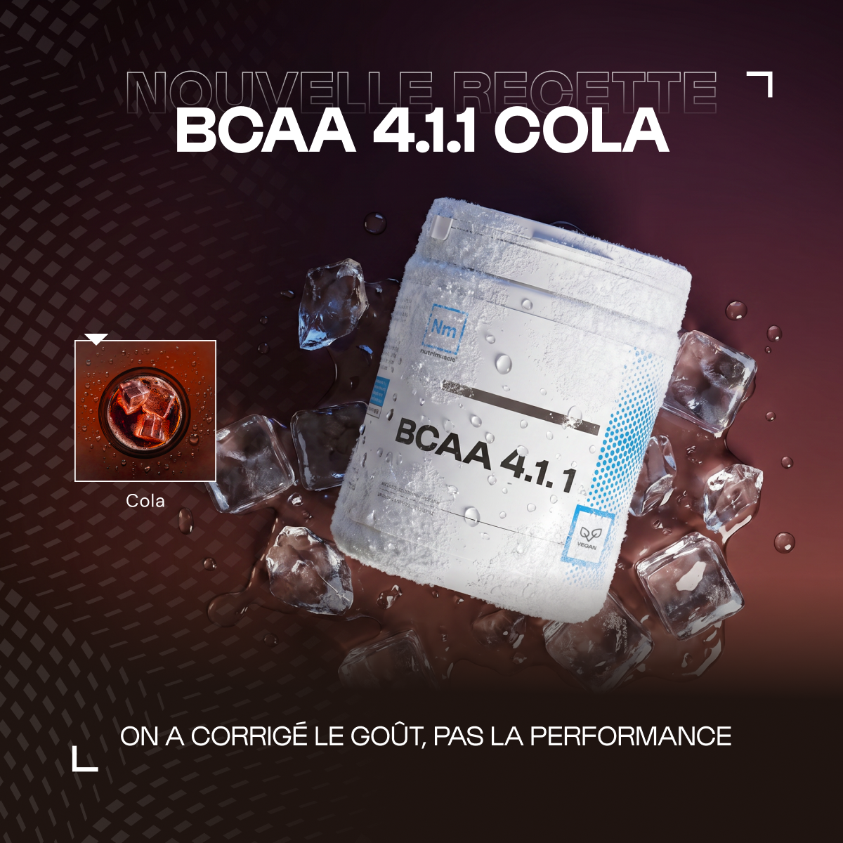 nutrimuscle-max-bcaa-4-1-1-poudre-myrtille-300-g-leucine image 4