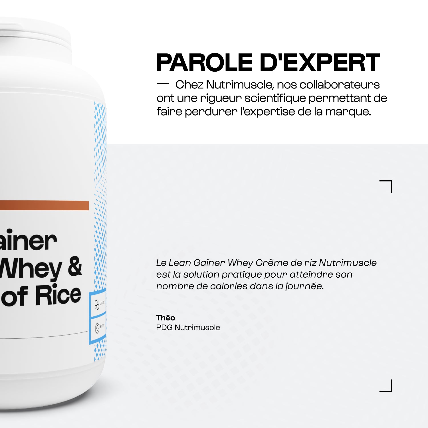 nutrimuscle-max-lean-gainer-whey-riz-chocolat-1-kg image 5