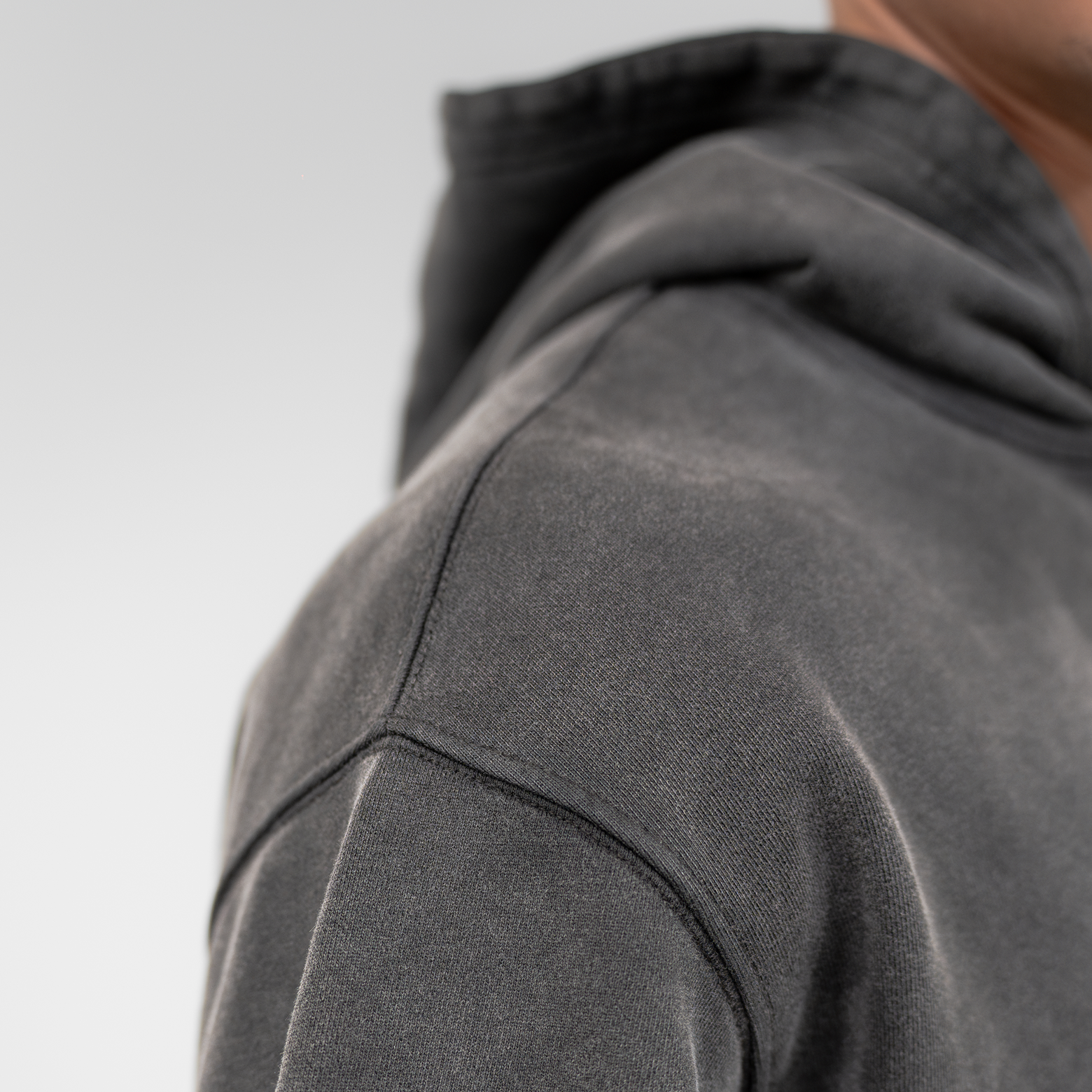 nutrimuscle-reborn-hoodie-sweat-capuche-m-coton-bio-oversize image 6