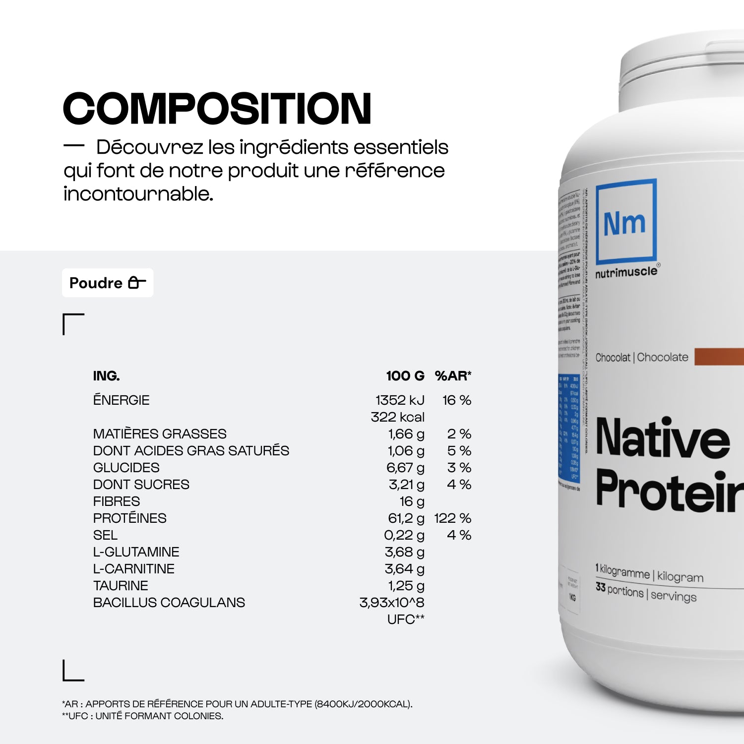 nutrimuscle-max-diet-protein-blend-prot-ine-chocolat-1-kg-minceur image 4