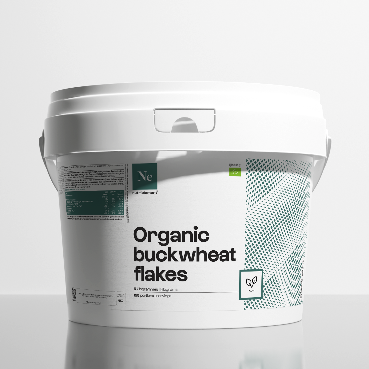 nutrimuscle-bio-naturelle-flocons-de-sarrasin-bio-25-kg-glucides image 1