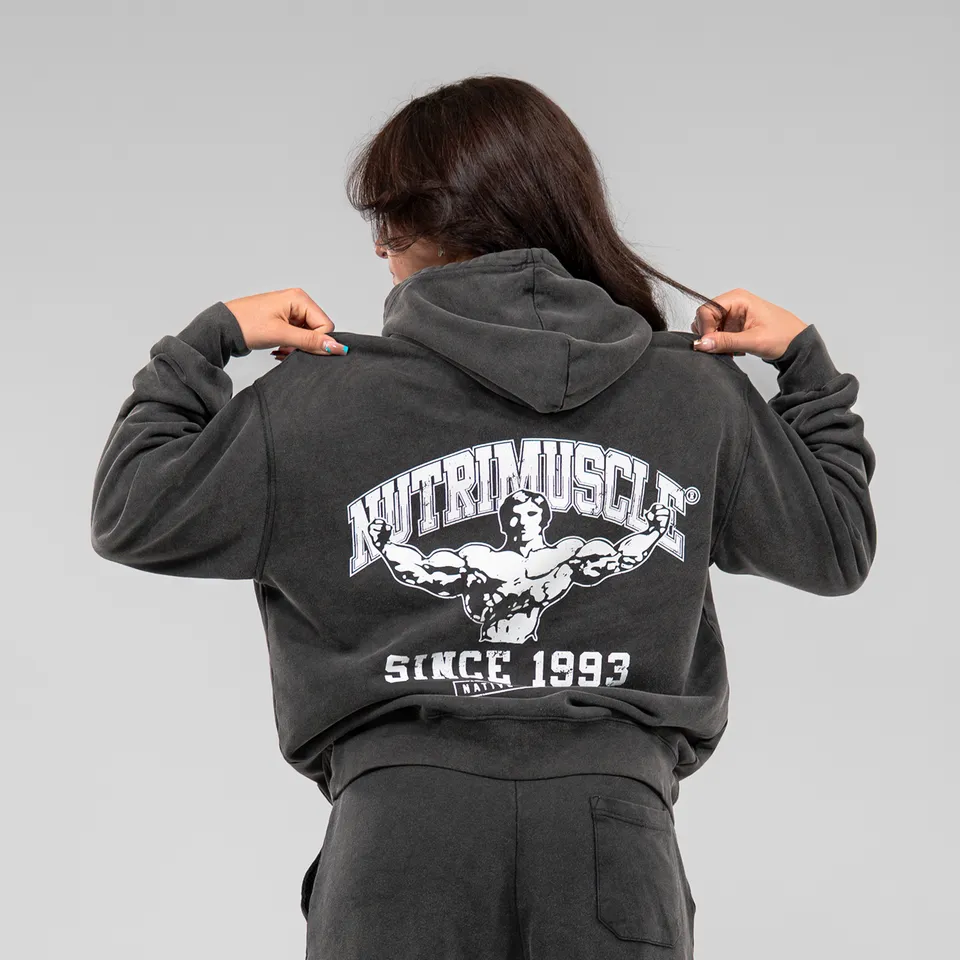 nutrimuscle-reborn-hoodie-sweat-capuche-m-coton-bio-oversize image 1