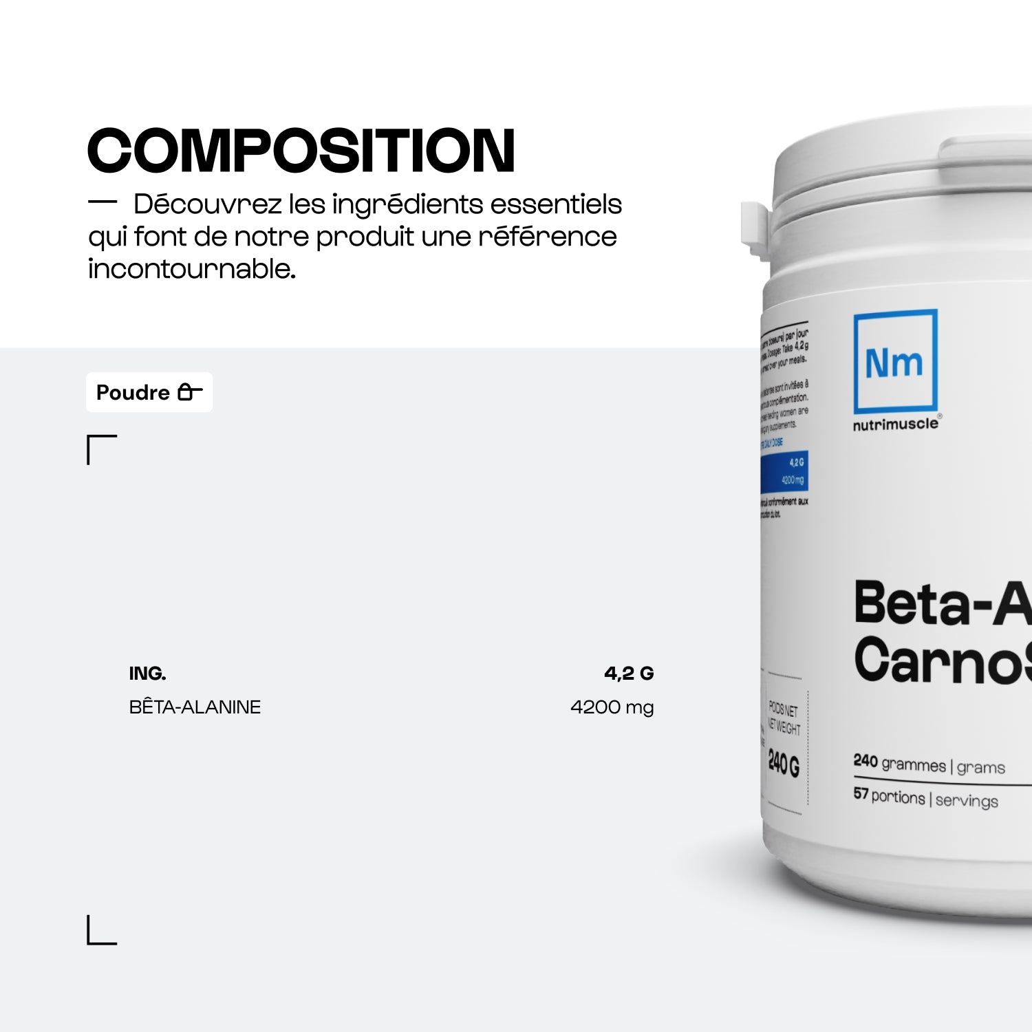 nutrimuscle-max-b-ta-alanine-carnosyn-poudre-240-g-vegan image 4