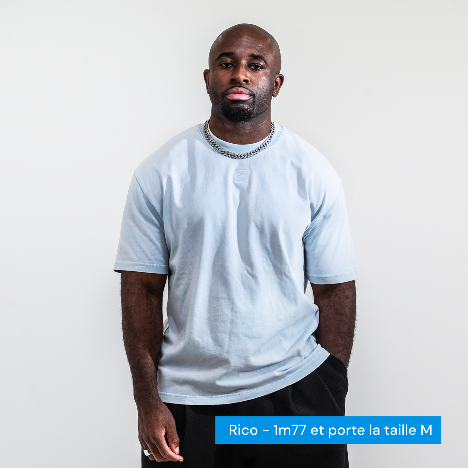 nutrimuscle-reborn-tee-shirt-myrtille-coton-bio-oversize image 2