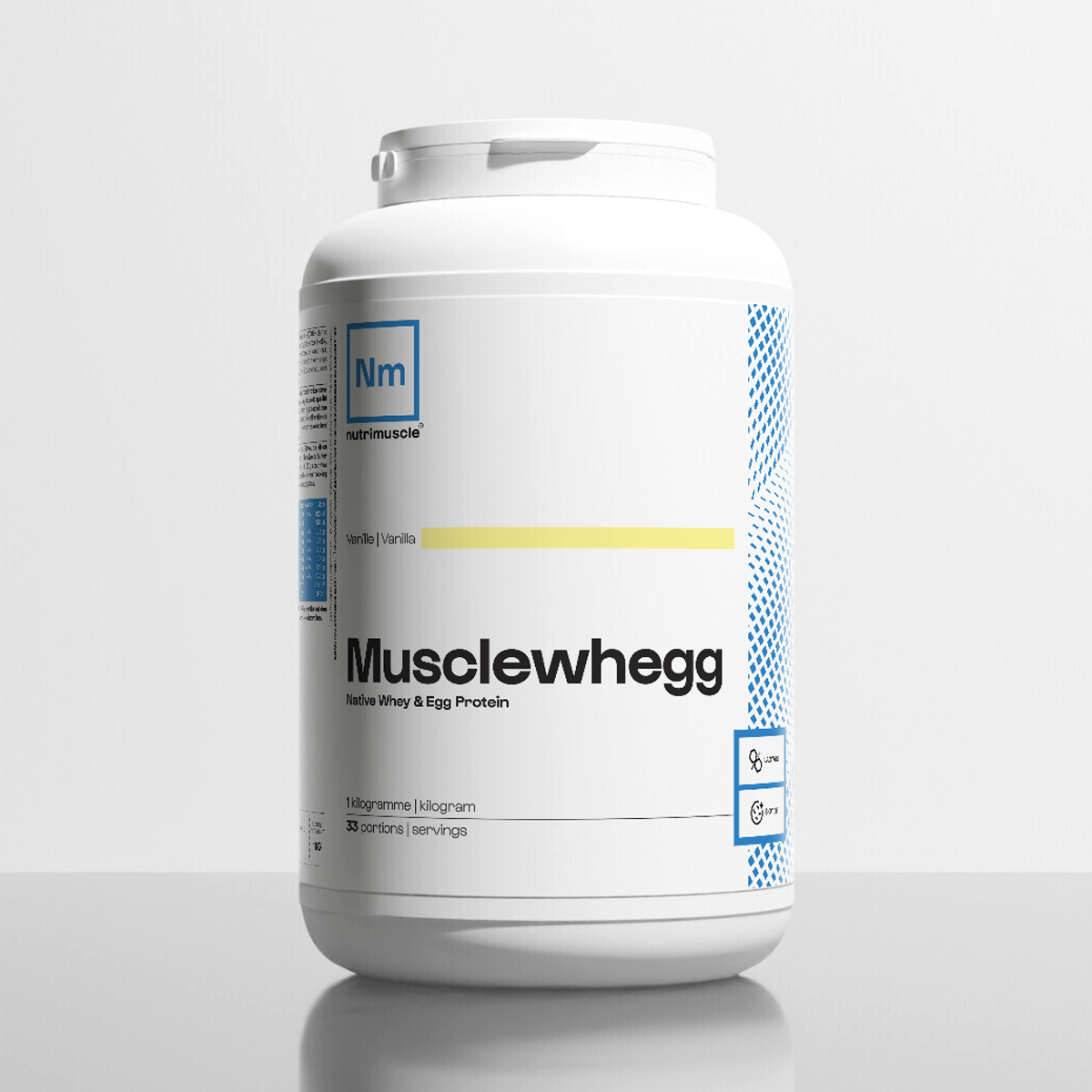 nutrimuscle-max-musclewhegg-prot-ine-vanille-1-kg image 1