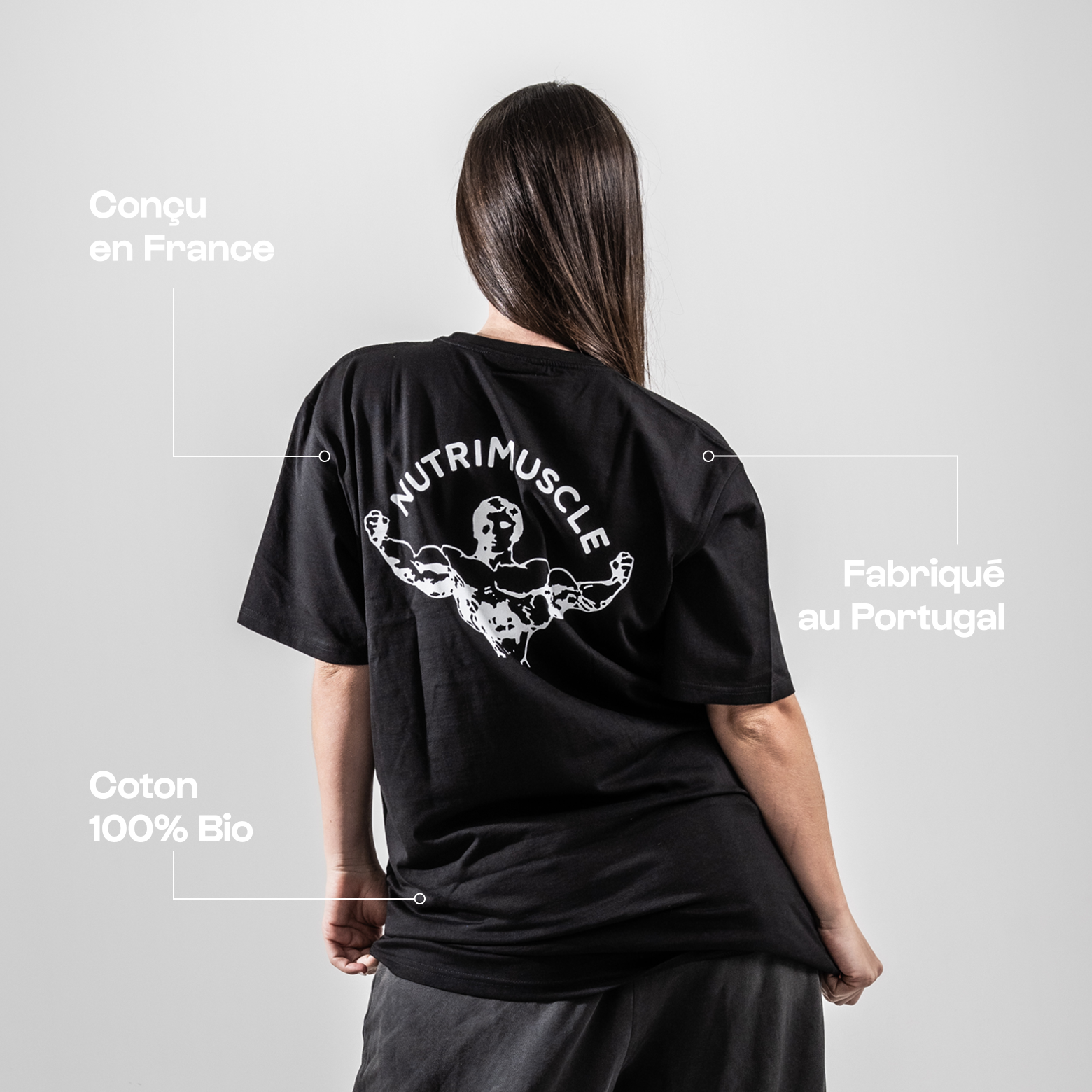 nutrimuscle-origins-classic-tee-shirt-coton-taille-l image 3