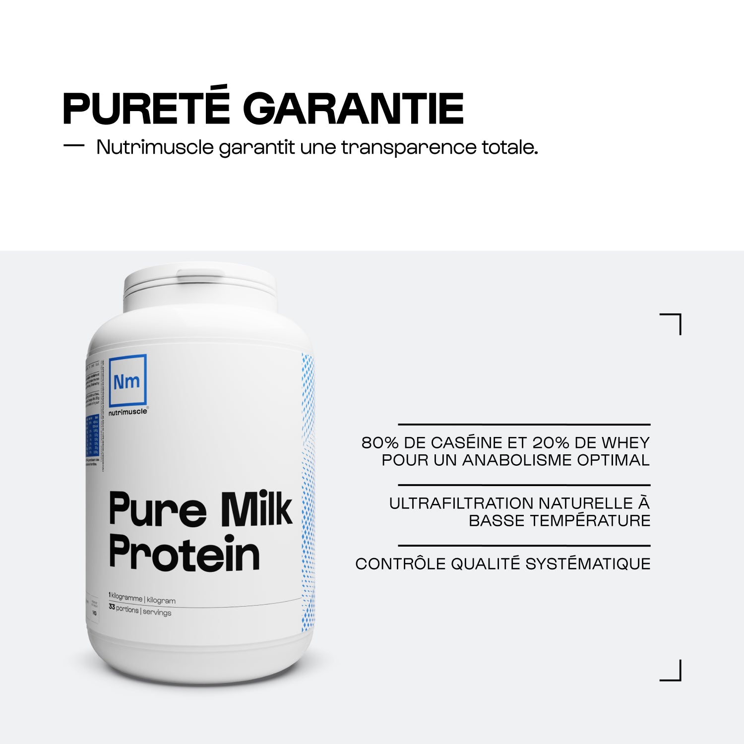 nutrimuscle-max-pure-milk-protein-chocolat-1-kg-cas-ine image 3