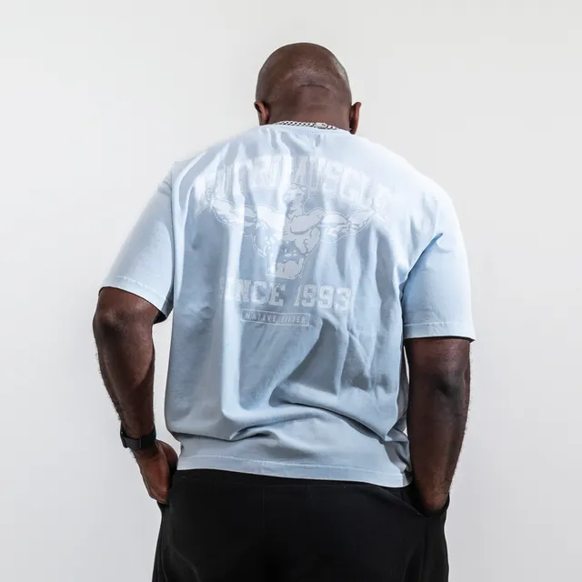 nutrimuscle-reborn-tee-shirt-myrtille-coton-bio-oversize image 1