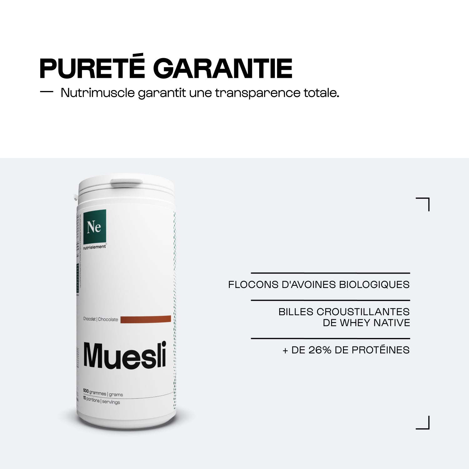 nutrimuscle-cuisine-fitness-muesli-prot-in-pomme-cannelle-400-g image 3