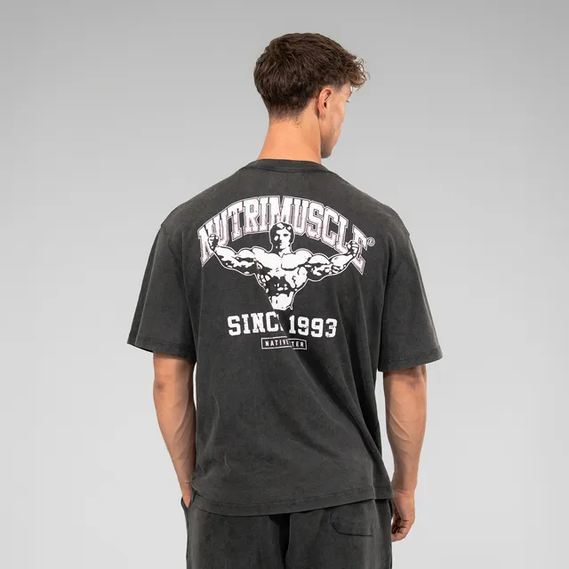 nutrimuscle-reborn-tee-shirt-coton-bio-oversize-taille-m image 1