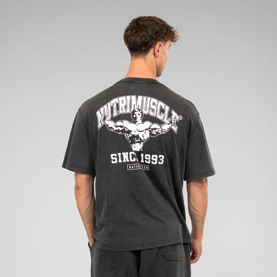 nutrimuscle-reborn-tee-shirt-coton-bio-oversize-taille-m image 1