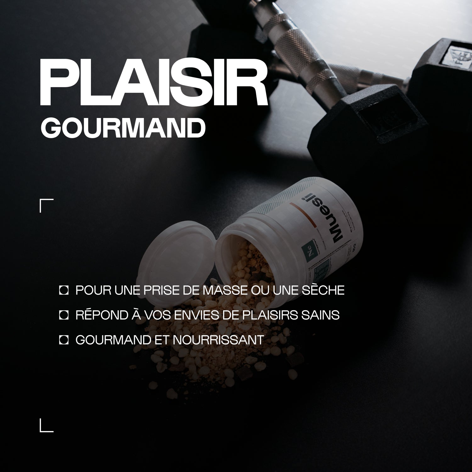 nutrimuscle-cuisine-fitness-muesli-prot-in-pomme-cannelle-400-g image 2