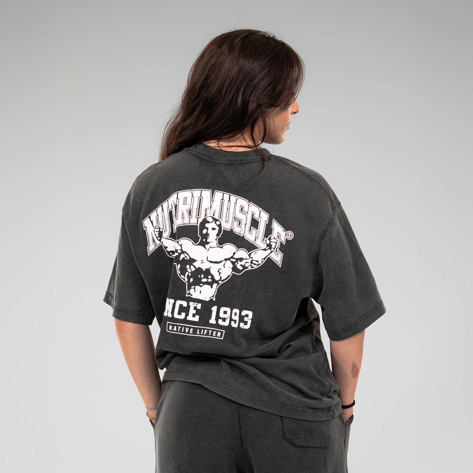 nutrimuscle-reborn-tee-shirt-coton-bio-oversize-taille-m image 5