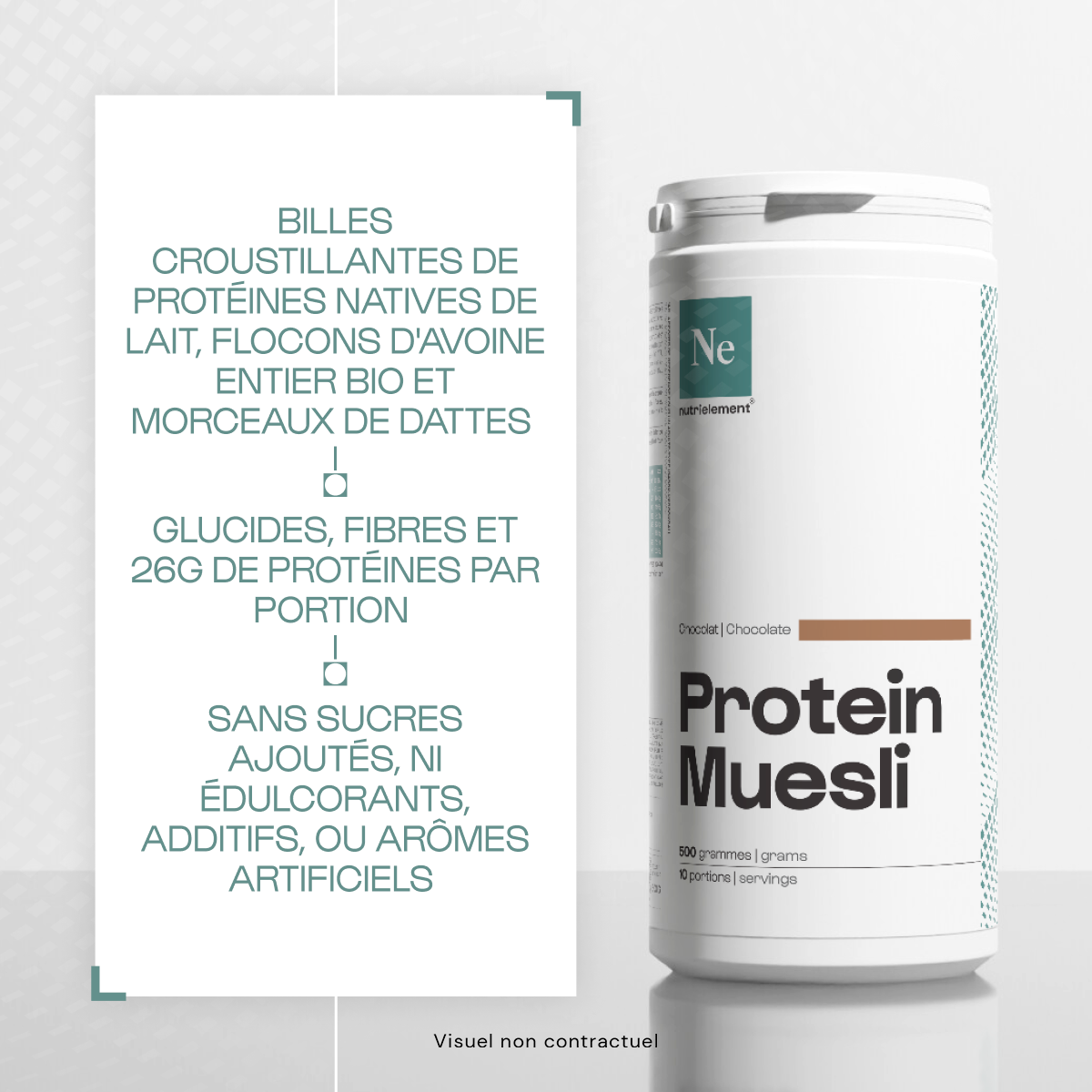 nutrimuscle-cuisine-fitness-muesli-prot-in-chocolat-500-g image 2