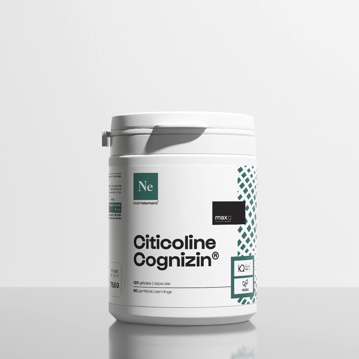 nutrimuscle-max-citicoline-cognizin-g-lules-60-vegan image 7